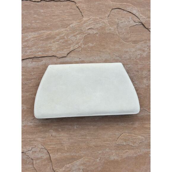 vintage charles jourdan bag Ivory Clutch TG - Picture 1 of 6